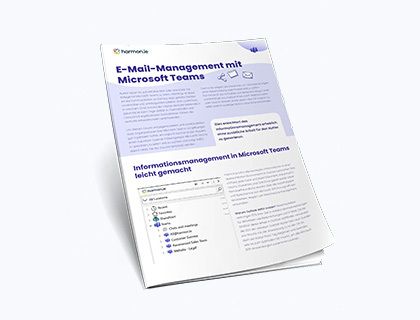 Kostenloses Whitepaper: E-Mail-Management mit Microsoft Teams